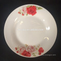 10.5"pink ceramic porcelain dinner plate